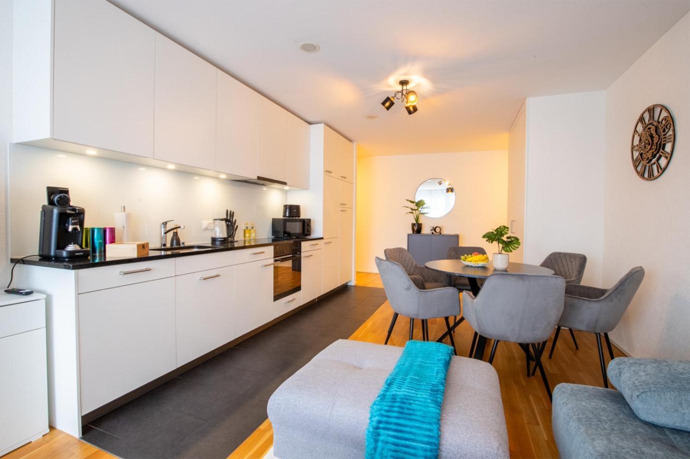 Special Einstein II Apartment Basel, Messe Kleinbasel 10-Star Exteriör bild