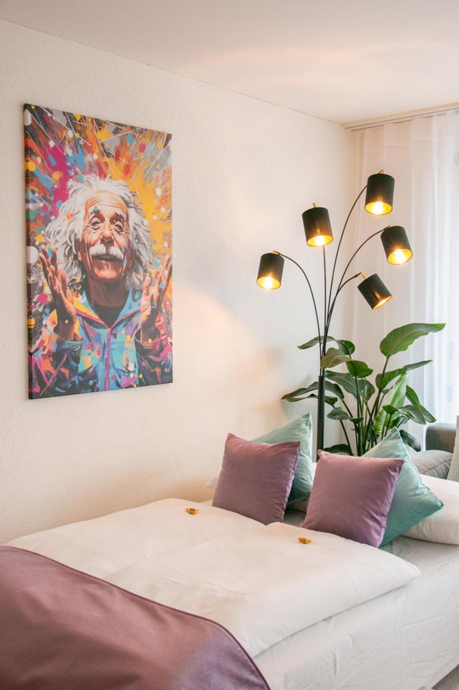 Special Einstein II Apartment Basel, Messe Kleinbasel 10-Star Exteriör bild