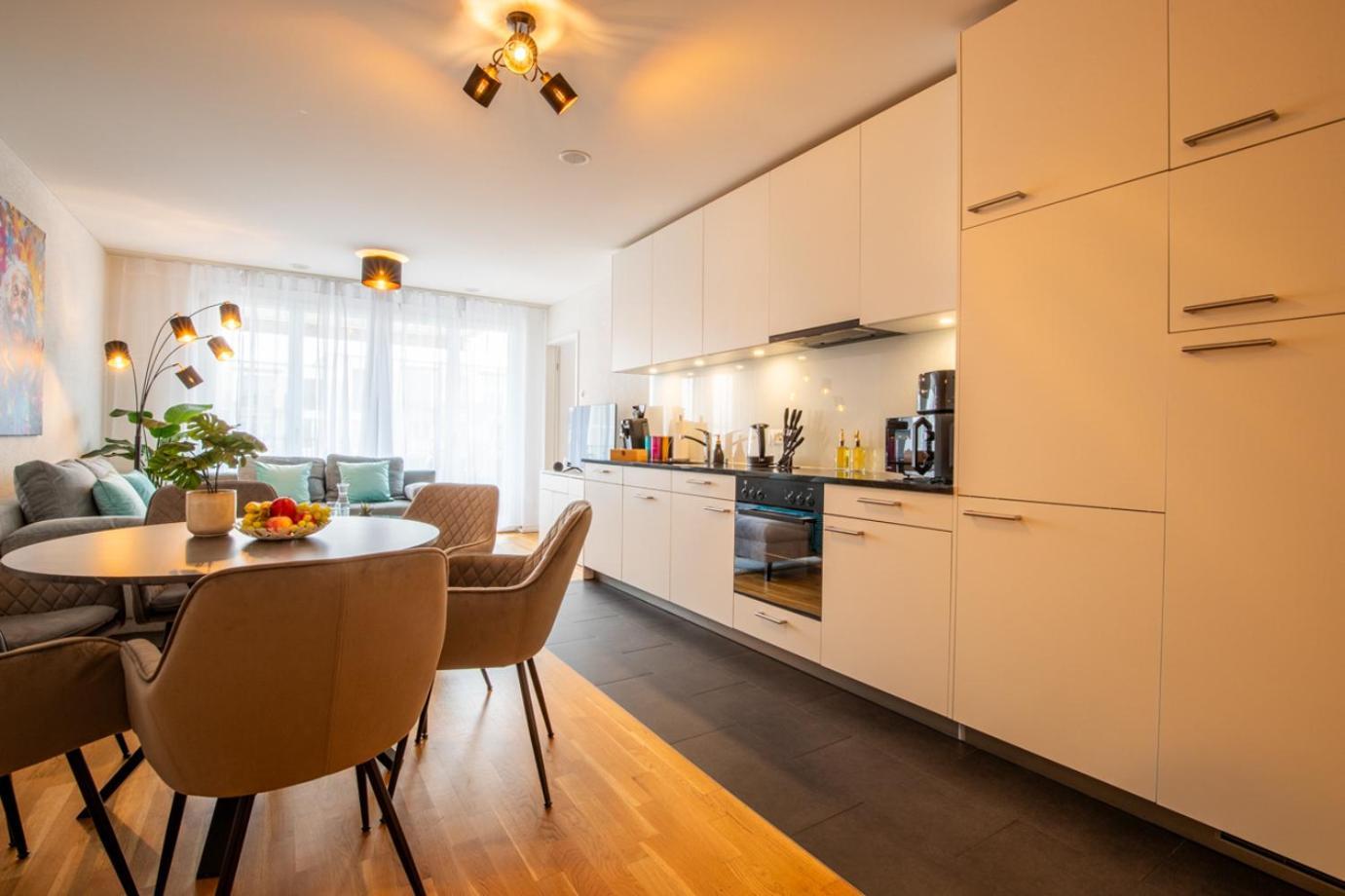 Special Einstein II Apartment Basel, Messe Kleinbasel 10-Star Exteriör bild